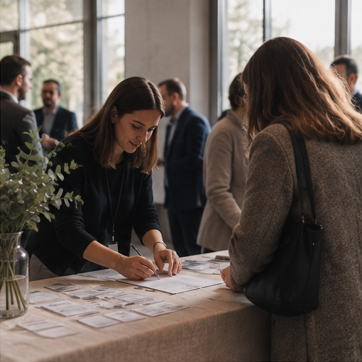 Gestió d’acreditacions i assistents a una convenció.